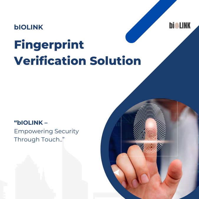 Fingerprint Verification Solution